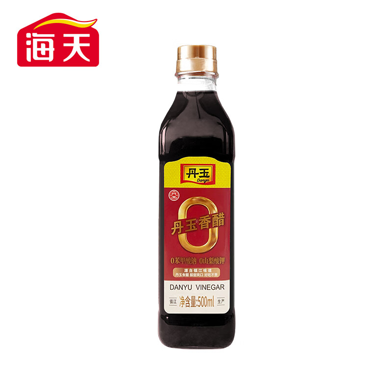 海天 醋 丹玉香醋0添加纯酿镇江香醋 500ml  混色（单位：瓶）