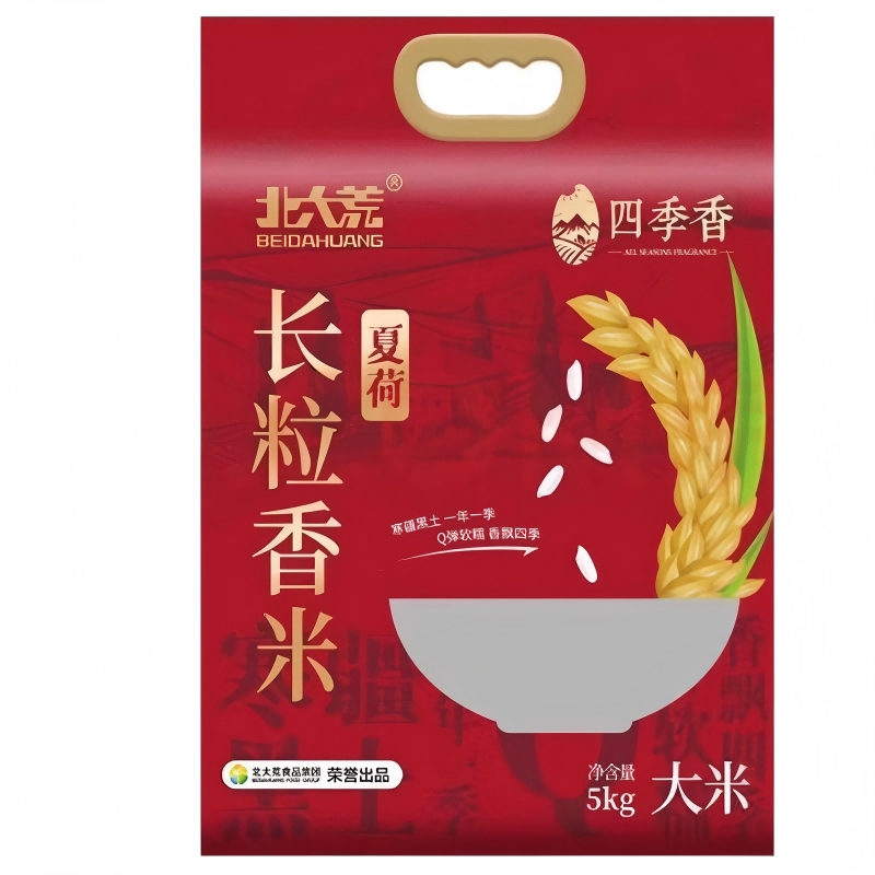 北大荒 长粒香米 四季香大米 5kg 红色（单位：袋）