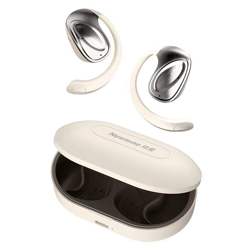 纽曼（Newmine） 挂耳式耳机 Q2 7.5小时播放续航 本白色（单位：副）