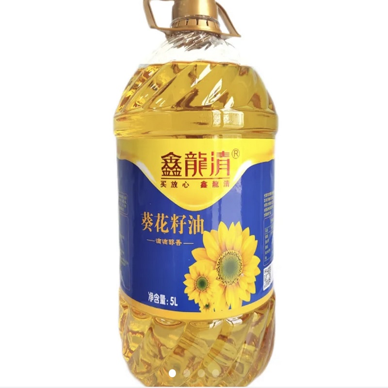 鑫龍清 葵花籽油 内蒙古特产 5L 象牙色（单位：桶）