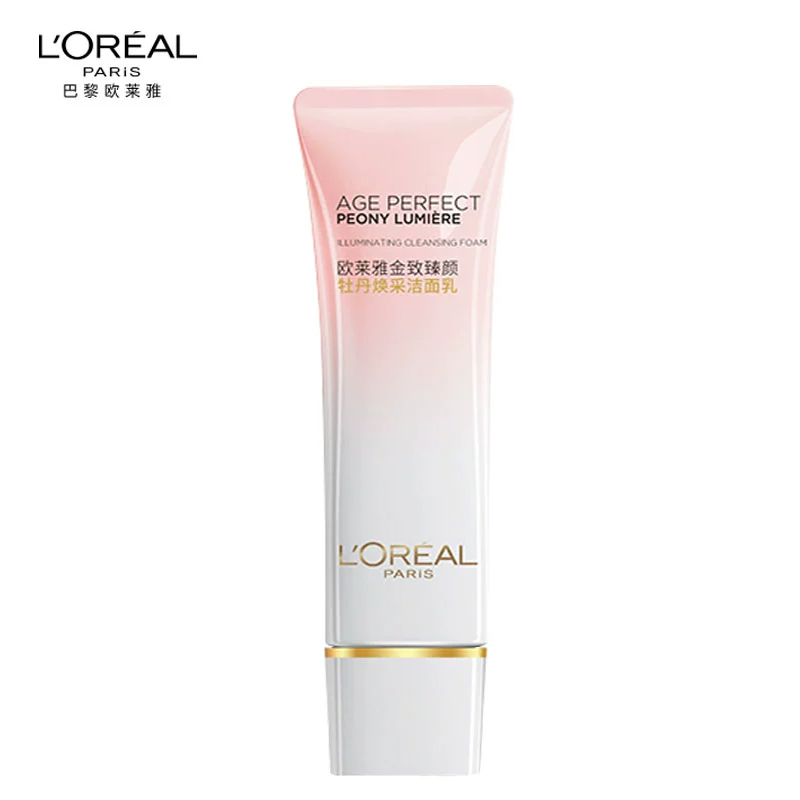 欧莱雅（LOREAL ） 洁面乳 金致臻颜牡丹焕采 125ml  茱萸粉（单位：支）