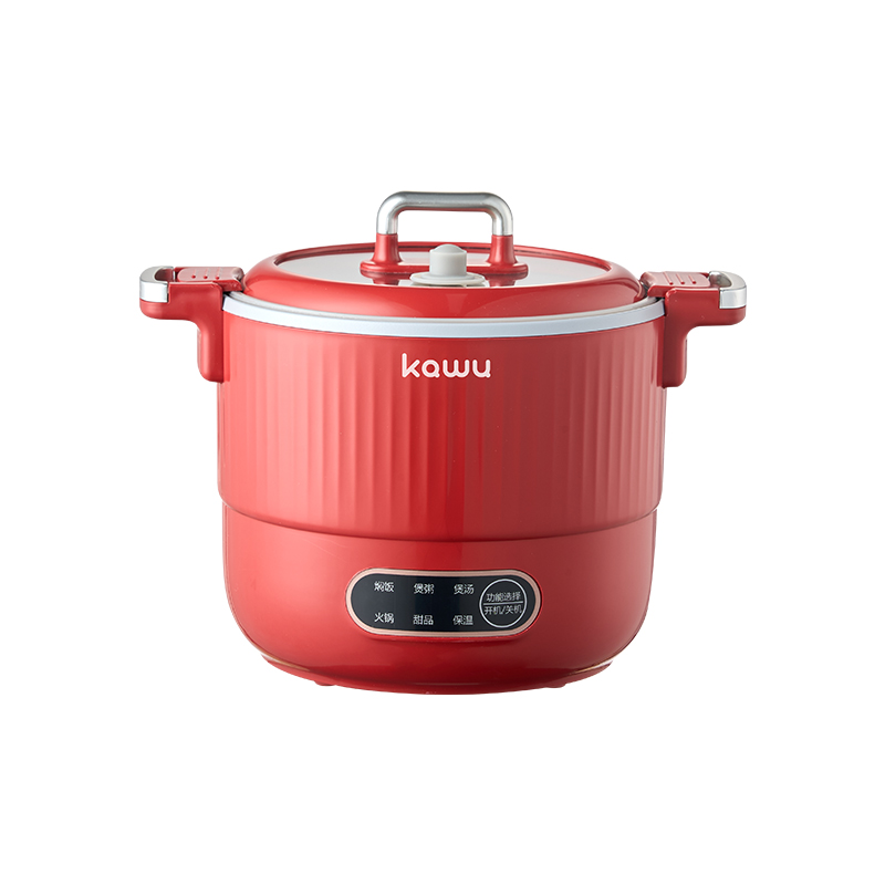 卡屋（kawu） 钛晶不粘微压锅 RC-D615A 1.5L 红色（单位：台）