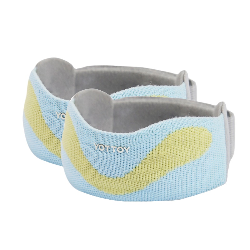 YOTTOY 升级硅胶垫髌骨带 hjhx2404x1b000F0000g015 均码 可调节周长31-41cm*2 蓝色（单位：对）