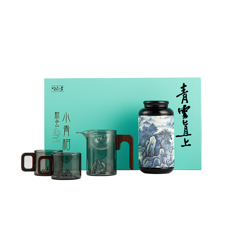 昀品堂 青云直上新会小青柑礼盒 QC-SW202322 180g 尼加拉蓝（单位：盒）