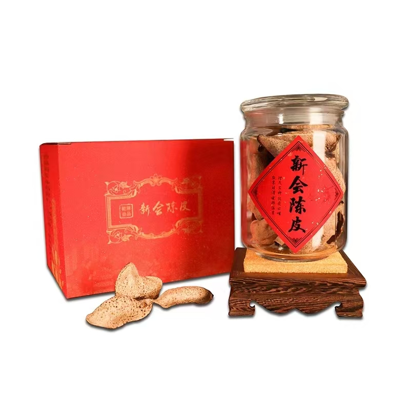 昀品堂 锦传佳音6年干仓陈皮礼盒 QC-202308 55g  红色（单位：盒）