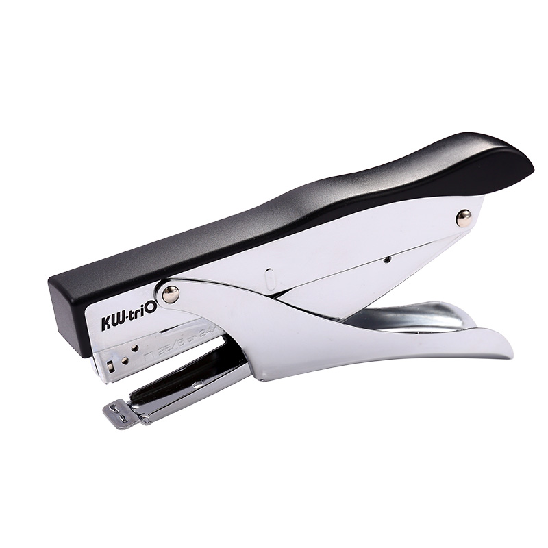 可得优（KW-triO） 手握订书机 57D6 A4纸25页 黑色（单位：支）