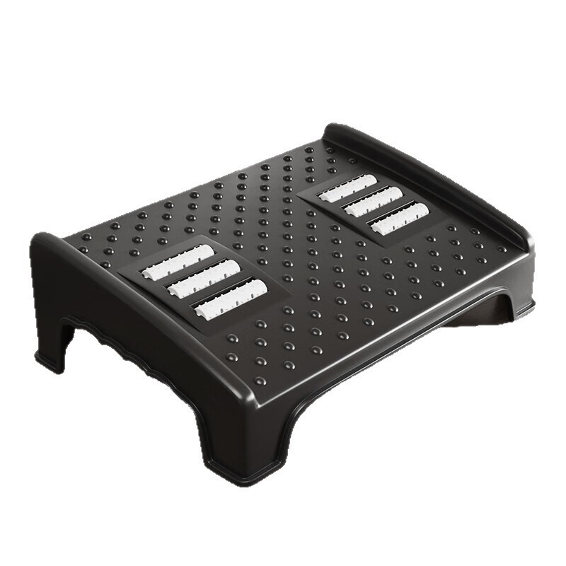 优勤（YOUQIN） 滚轮按摩踩脚凳大号 JR-GLAMCJDDH-HS-1093Y 37.7*26.9*12.5cm  黑色（单位：个）
