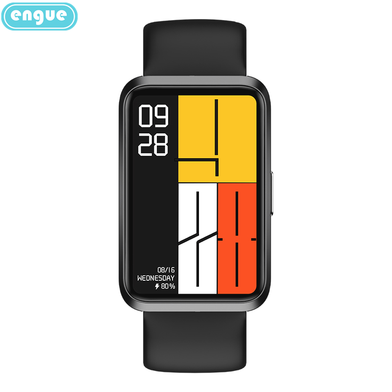 恩谷（ENGUE） 超薄大屏智能通话手表 EG-T1 电池容量170mAh 黑色（单位：块）