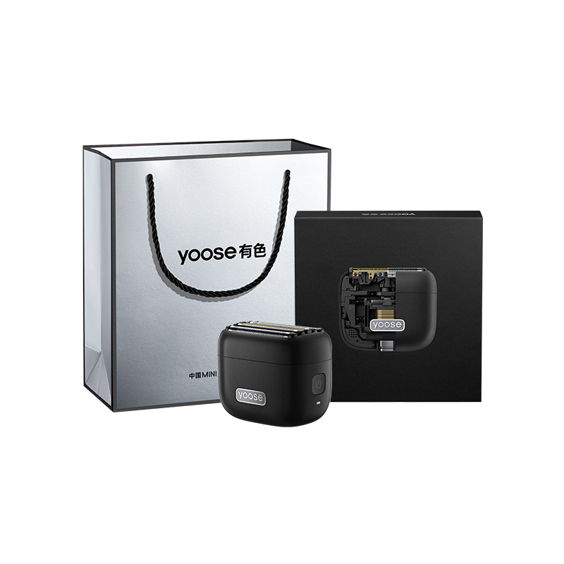 有色（yoose） 剃须刀 塑胶版往复式 800mAh  曜石黑（单位：台）