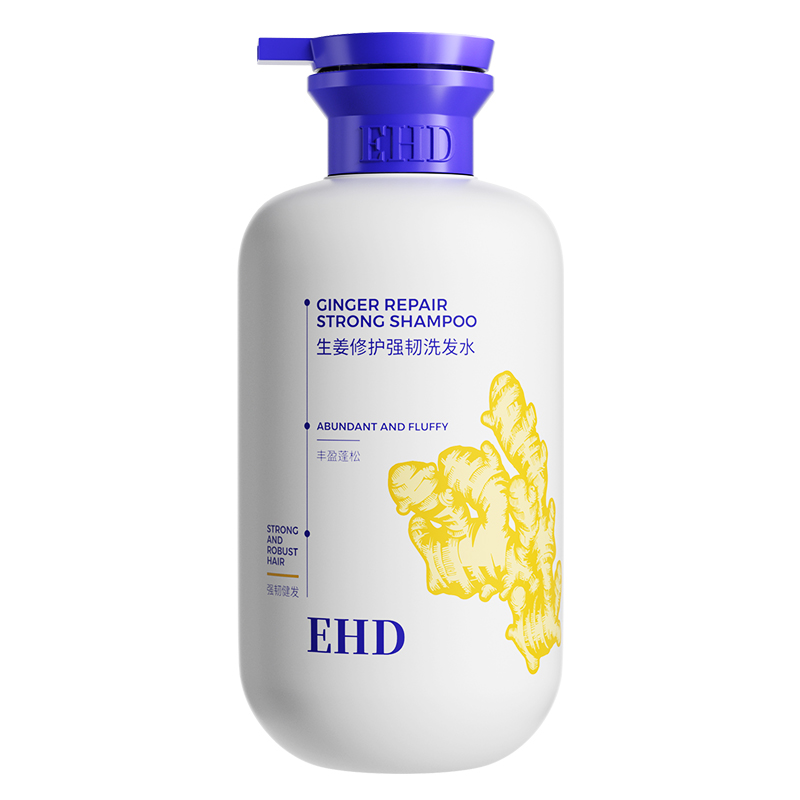 EHD 洗发水 生姜修护强韧 500ml 白色（单位：瓶）