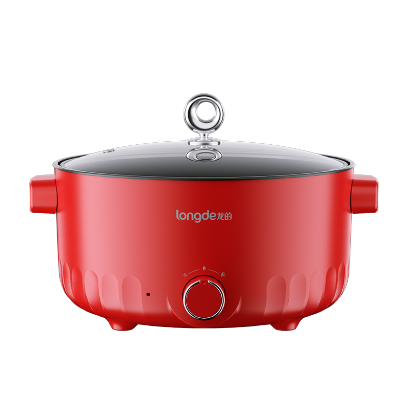 龙的（Longde） 电火锅 LD-HG418E 4L 红色（单位：台）
