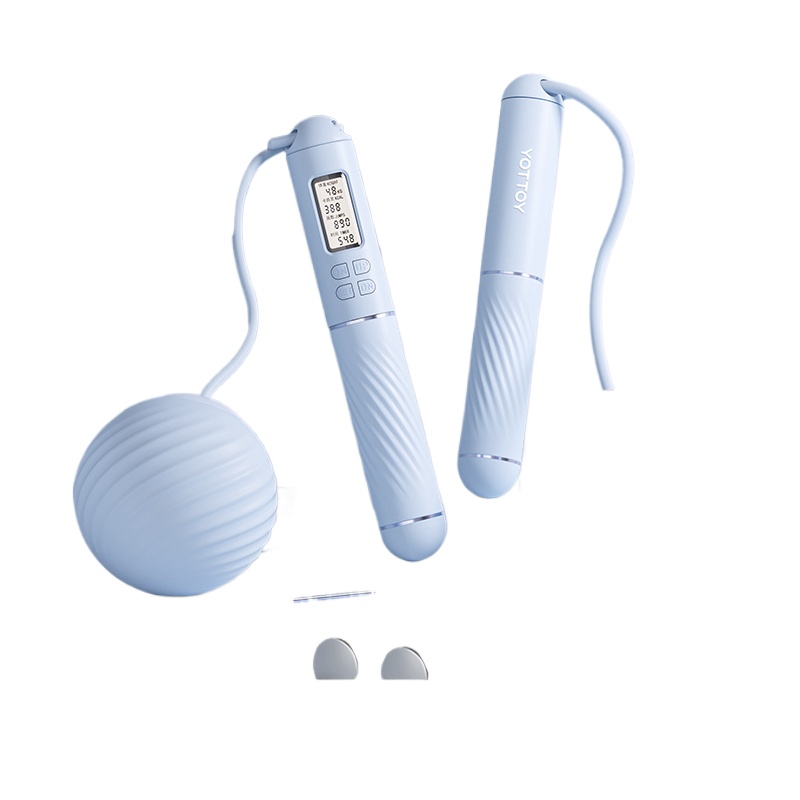 YOTTOY 双霍尔智能负重无绳大球跳绳 tsws2404x1C00065028g001 600g 蓝色（单位：根）
