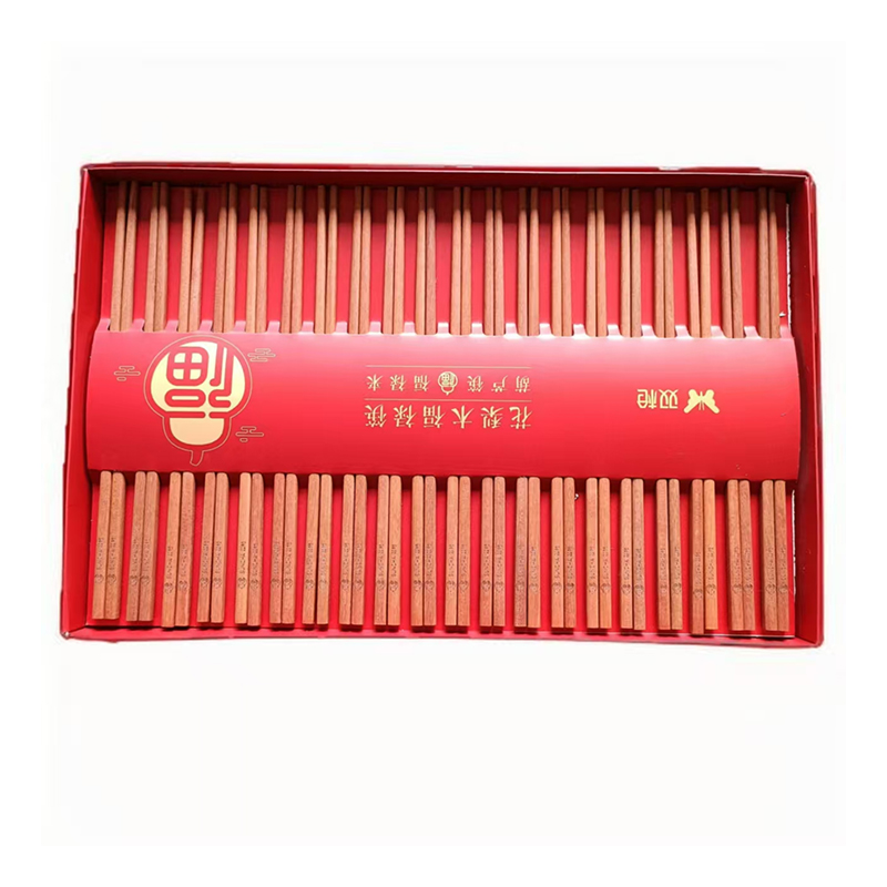 双枪（Suncha） 花梨木福禄筷礼盒款 DK92001 20双装 拿铁色（单位：盒）