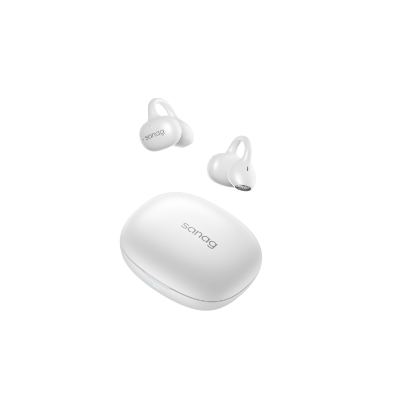 SANAG 耳夹式运动蓝牙耳机 F30 蓝牙版本V6.0 云朵白（单位：副）