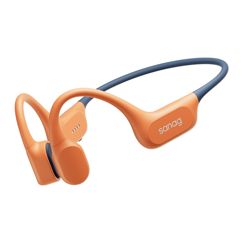 SANAG 无线专业运动防水骨传导蓝牙耳机 B77S ProMax.64G 蓝牙版本V6.0 劲浪橙（单位：个）