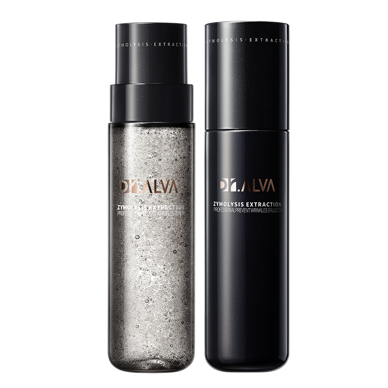 瑷尔博士 酵萃精研淡纹紧致微晶水乳 套装 水150ml+乳140g 黑色（单位：组）