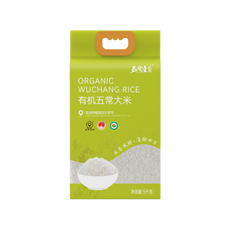 五谷金尊 有机五常大米 10斤 5kg香米 绿色（单位：袋）