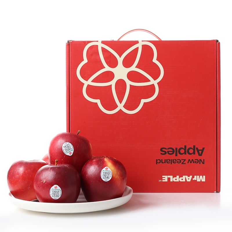 本来工坊 新西兰皇后苹果 (1.35kg以上) 9粒伴手礼礼盒装 红色（单位：箱）