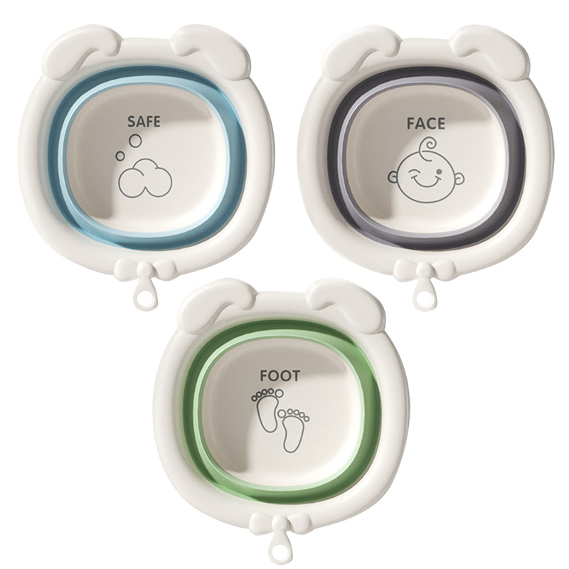 婴侍卫（BBG） 儿童可折叠脸盆 2203 31*31*10.8cm 混色（单位：个）