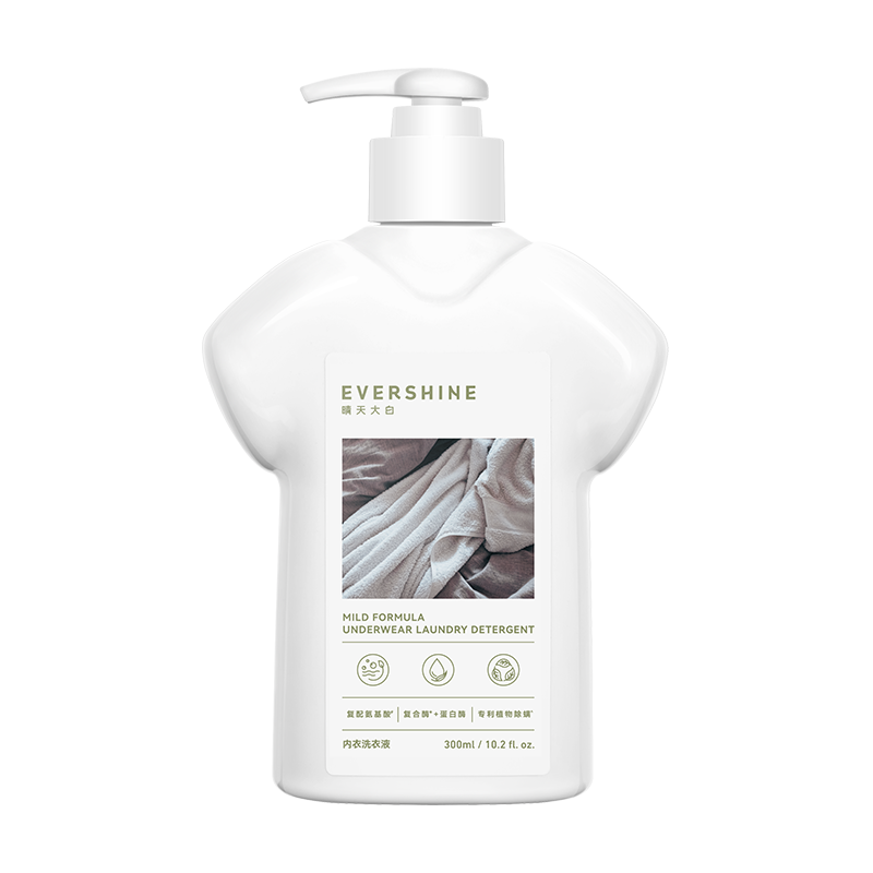 evershine 内衣洗衣液内裤清洗液 木屿深林 300ml 柠绿色（单位：瓶）