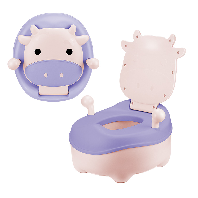 婴侍卫（BBG） 奶牛坐便器 BH-135A 32*33*20cm 粉色（单位：台）