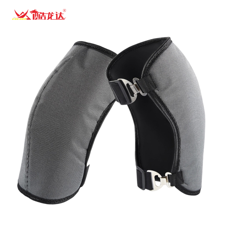 酷龙达（Coloda） 冬季护膝防风保暖防寒加绒护膝 CLD-STX005 均码 银灰色（单位：副）