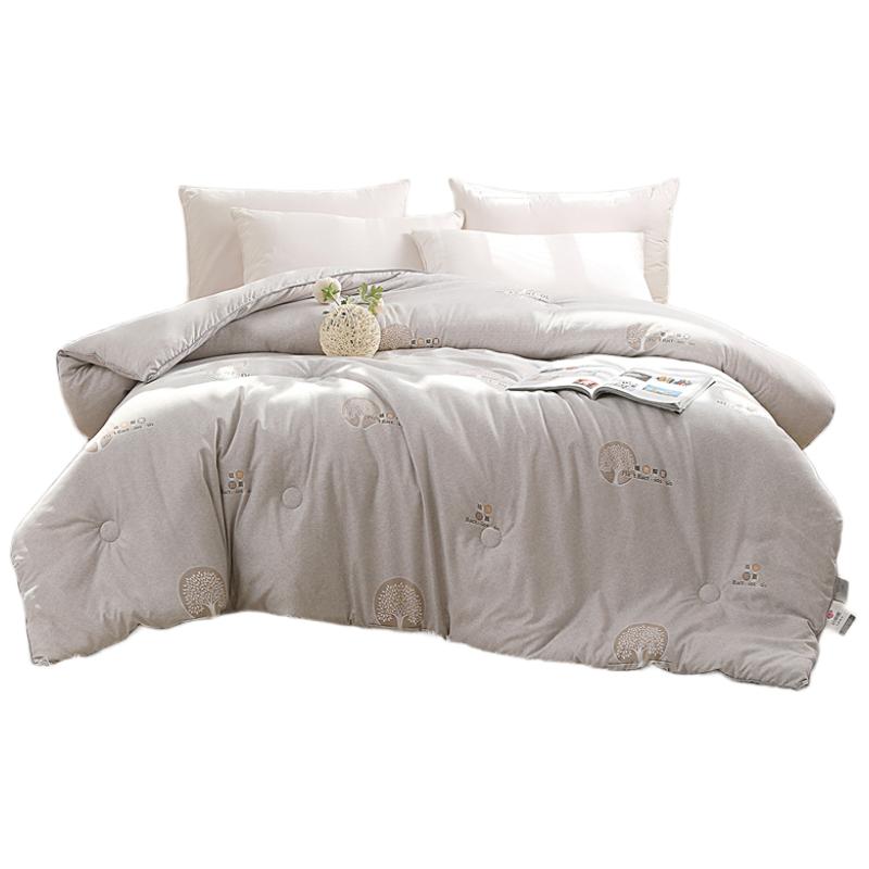 洁丽雅（Grace） 抗菌防螨被 JLY-SM669 200x230cm  灰色（单位：床）