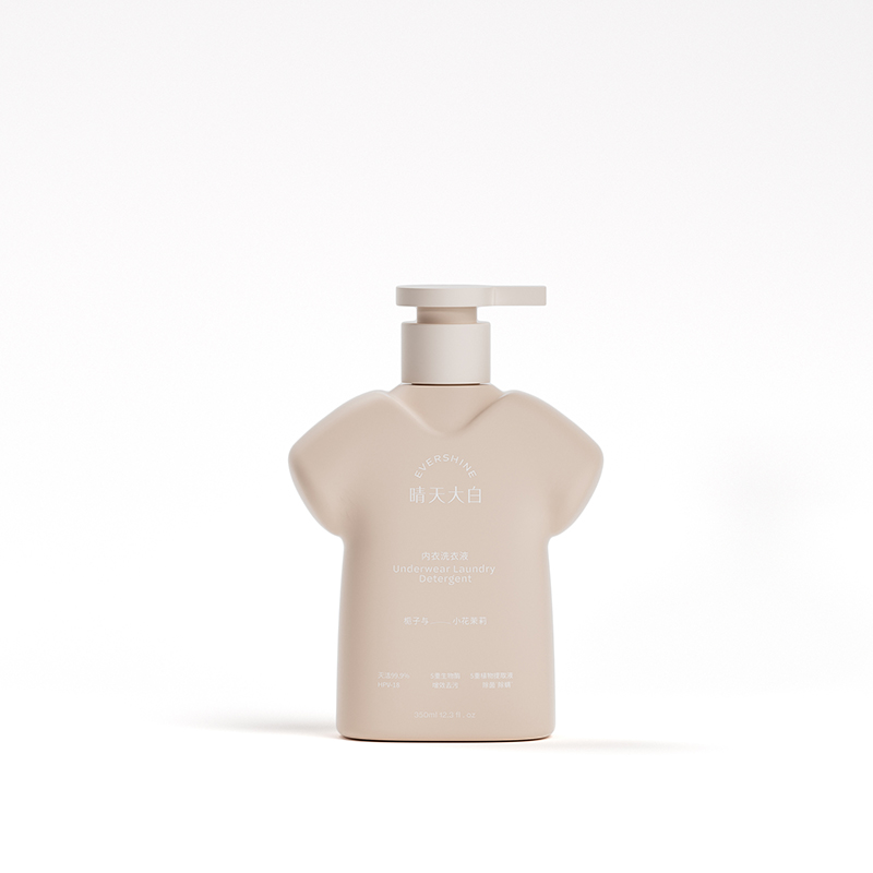 evershine 内衣洗衣液专用液抗菌 栀子与小花茉莉 350ml*1 茱萸粉（单位：瓶）