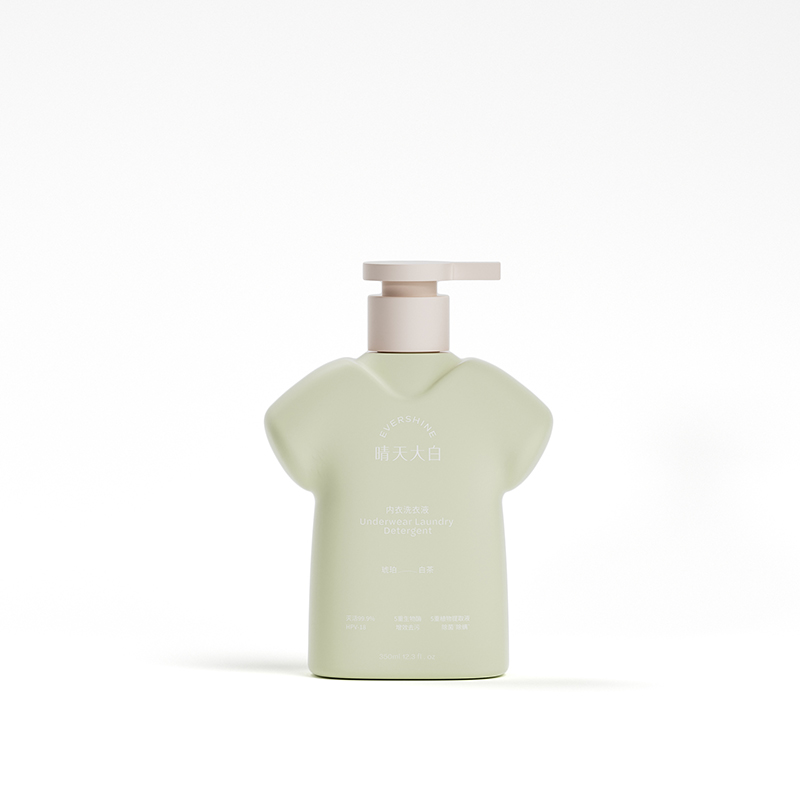 evershine 内衣洗衣液专用液抗菌 琥珀白茶 350ml*1 灰绿色（单位：瓶）