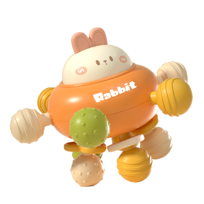 婴侍卫（BBG） 三合一萌兔软胶曼哈顿球手抓球 Q001 10.5*10*12cm 混色（单位：套）
