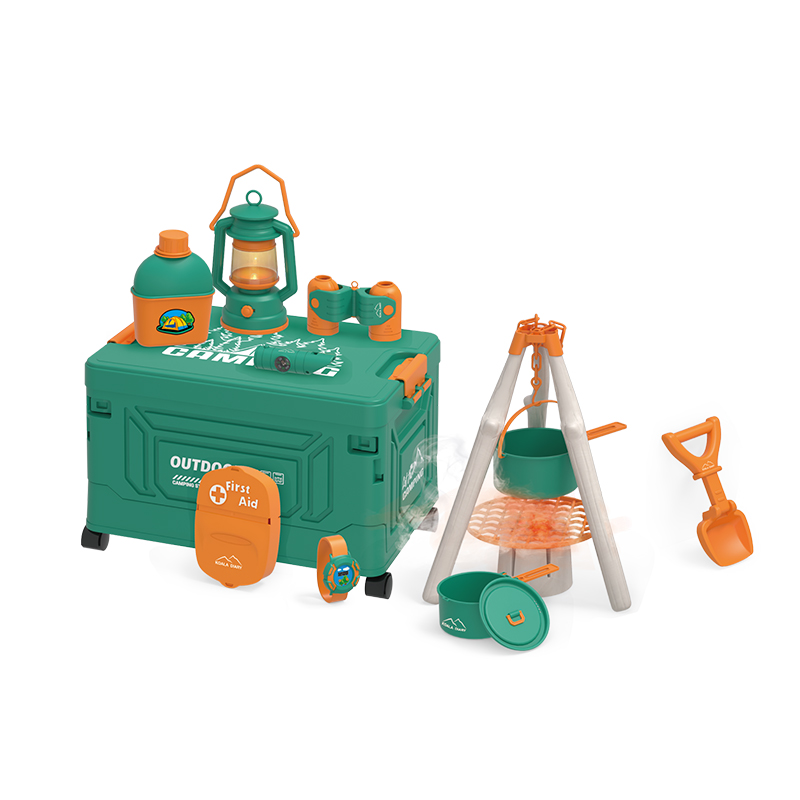 婴侍卫（BBG） 户外野营装备玩具过家家玩具套装 FDE11819 45*29*24CM 混色（单位：套）