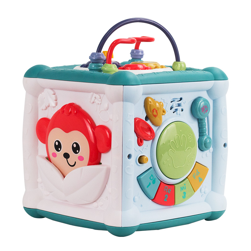 婴侍卫（BBG） 多功能早教智立方手拍声光游戏鼓 612 15.5*15.5*15.5cm 绿色（单位：台）