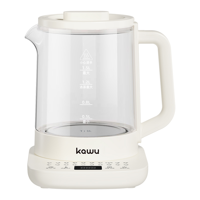 卡屋（kawu） 养生壶 YG-KP15Y 1.5L 象牙色（单位：台）