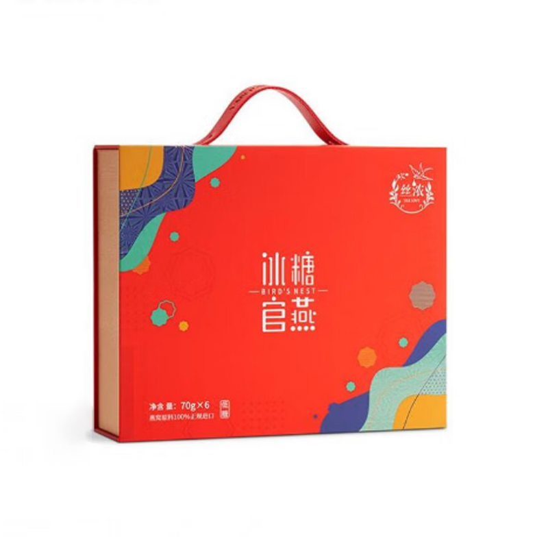 燕之屋 丝浓小红瓶冰糖官燕礼盒 鲜炖 70g*6瓶/盒 红色（单位：盒）