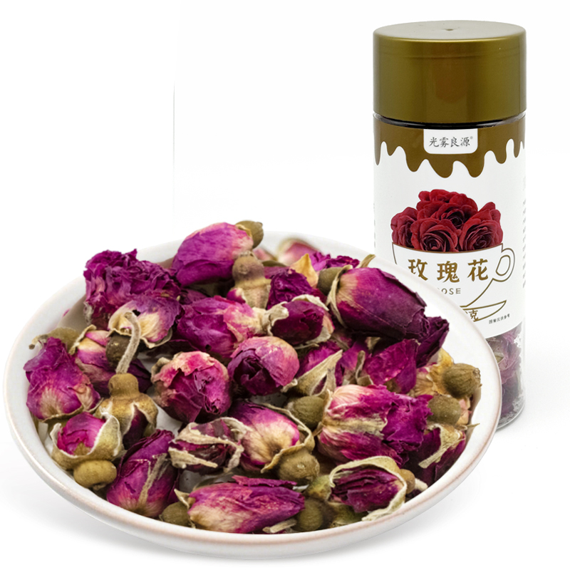 光雾良源 养生茶玫瑰花 LY1554 68g/罐 红色（单位：罐）