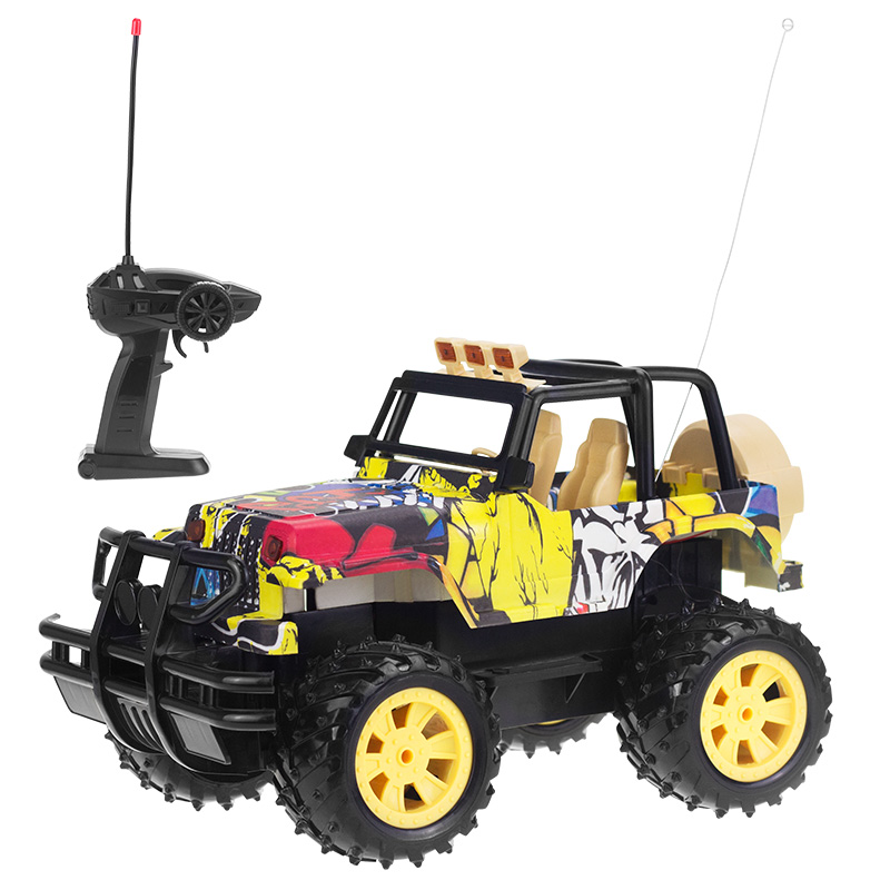 婴侍卫（BBG） 大号涂鸦越野遥控车1:14 NO.388-10 16.5*27*17cm 混色（单位：台）