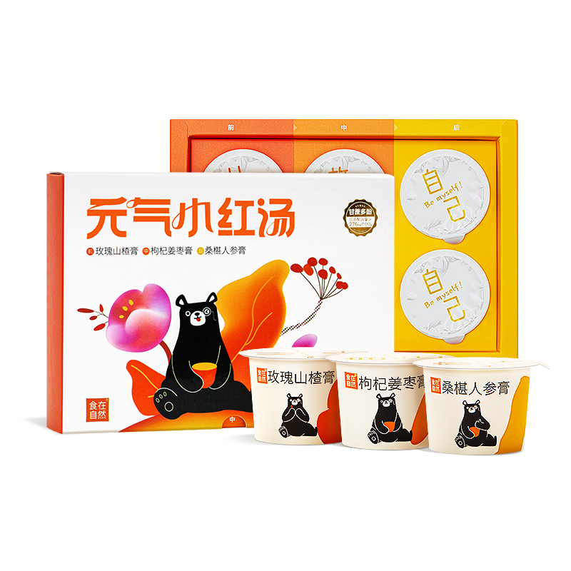 食在自然/DINENATURALLY 低升糖 元气小红汤 40g*6罐  白色（单位：盒）