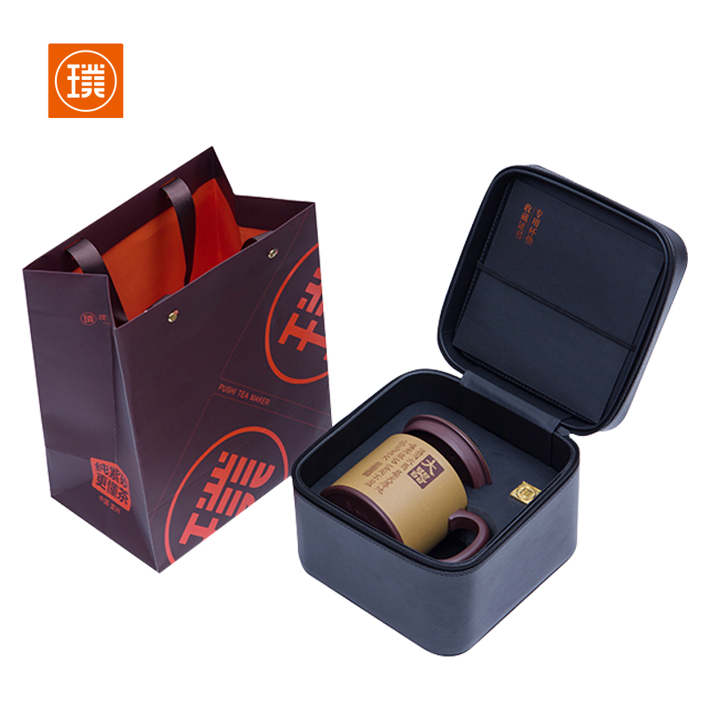 璞实茶器 茶杯 粉浆大器 500ml 紫砂（单位：套）