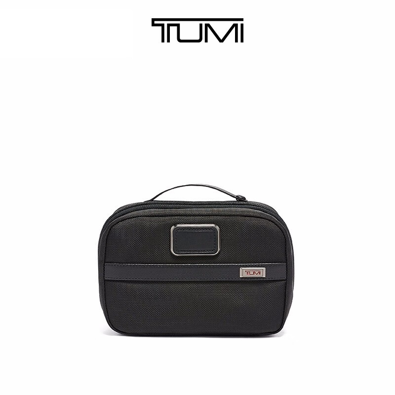 途明（TUMI） Alpha 3洗漱收纳包分离式旅行化妆包 02203193D3 14cmx21.5cmx9cm  无色（单位：个）