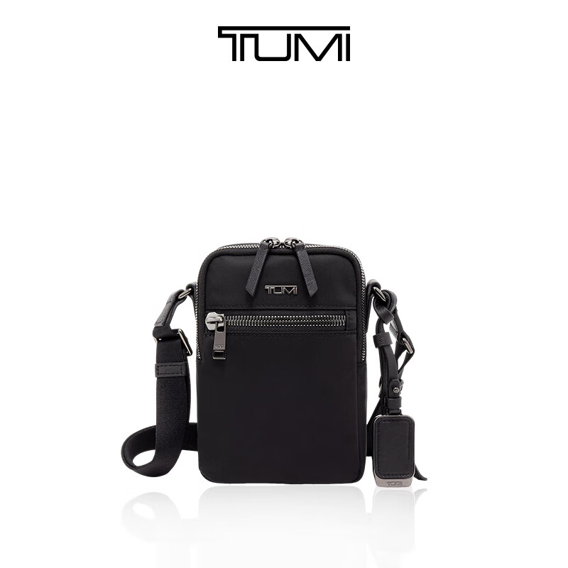 途明（TUMI） Voyageur女士斜挎包休闲简约单肩斜挎背包 0196614DGM 19cmx13.25cmx5cm  黑色（单位：个）