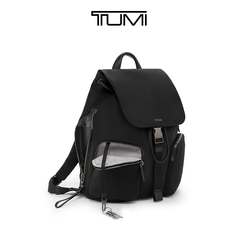 途明（TUMI） Voyageur女士双肩包休闲商务包 0196651DGM 38cmx30cmx15cm  黑色（单位：个）