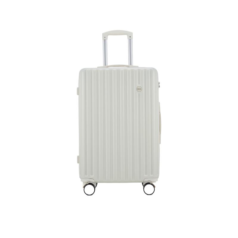 马克华菲 轻便拉杆箱学生旅行密码箱 MK03 升级款 20寸 奶白色（单位：个）