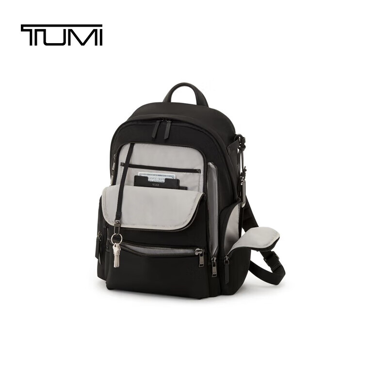 途明（TUMI） Voyageur女士双肩包通勤休闲易搭双肩包 0196600DGM 40.5cmX27cmX16.5cm  黑色（单位：个）