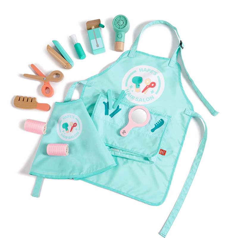 Hape 沙龙美发师套装（过家家玩具） E3060 630g 混色（单位：套）
