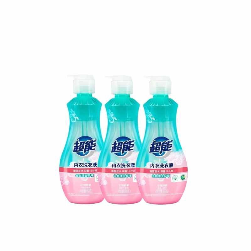 超能 内衣洗衣液 清雅小雏菊 860g*3 混色（单位：套）
