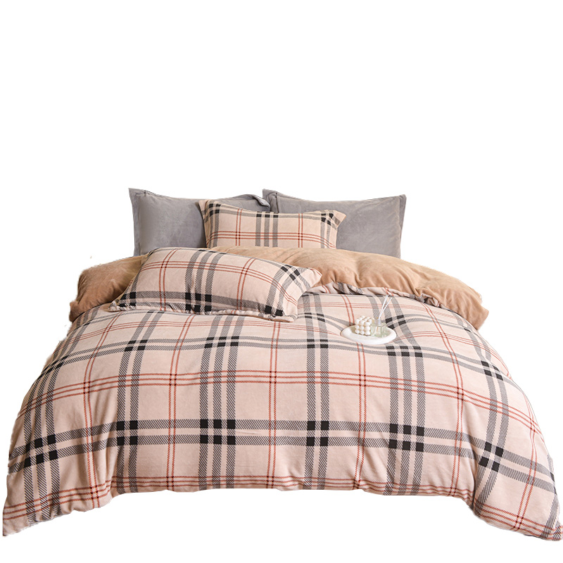 罗曼罗兰（ROMROL） 牛奶绒四件套 暖绒絮语TJ004 200*230cm 宝利格（单位：套）