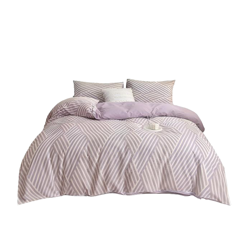 罗曼罗兰（ROMROL） 全棉四件套 知音TJ001 200*230cm 紫色（单位：套）