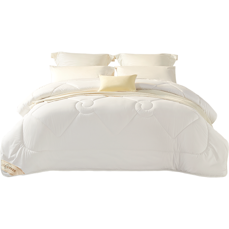 罗莱家纺（LUOLAI） W-沁&middot;暖A类澳大利亚抗菌羊毛加厚冬被 000X200H 200*230CM 白色（单位：床）