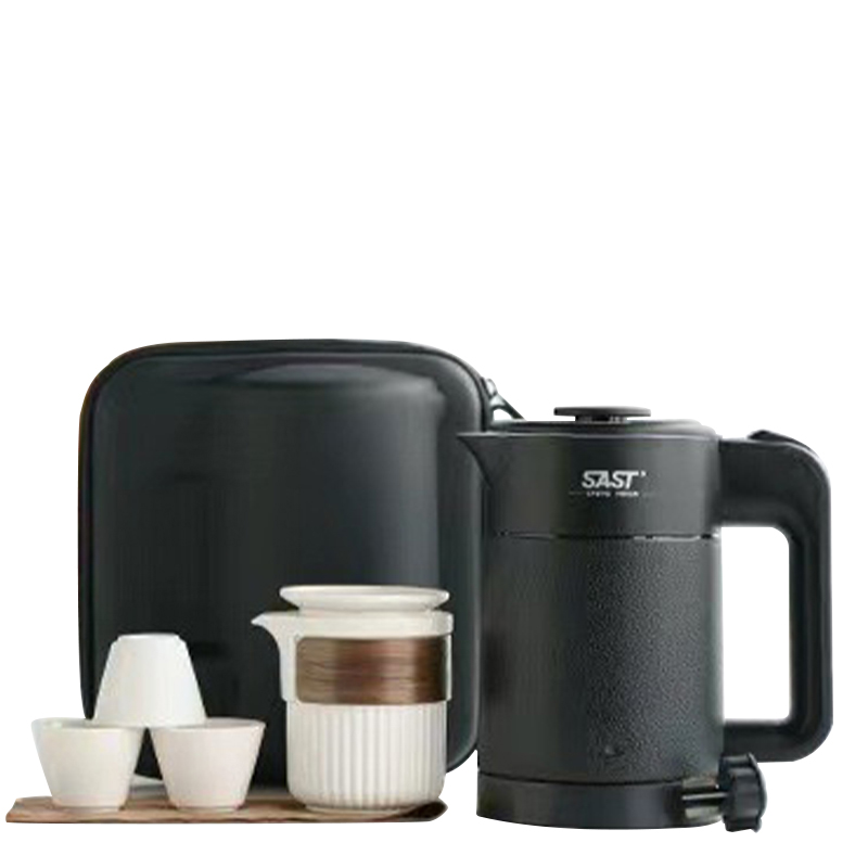 品舰 茶具套装祥意（烧水壶） PJB029 茶壶*1、茶杯*3、茶巾*1、烧水壶*1、便携EV包*1 白色（单位：套）