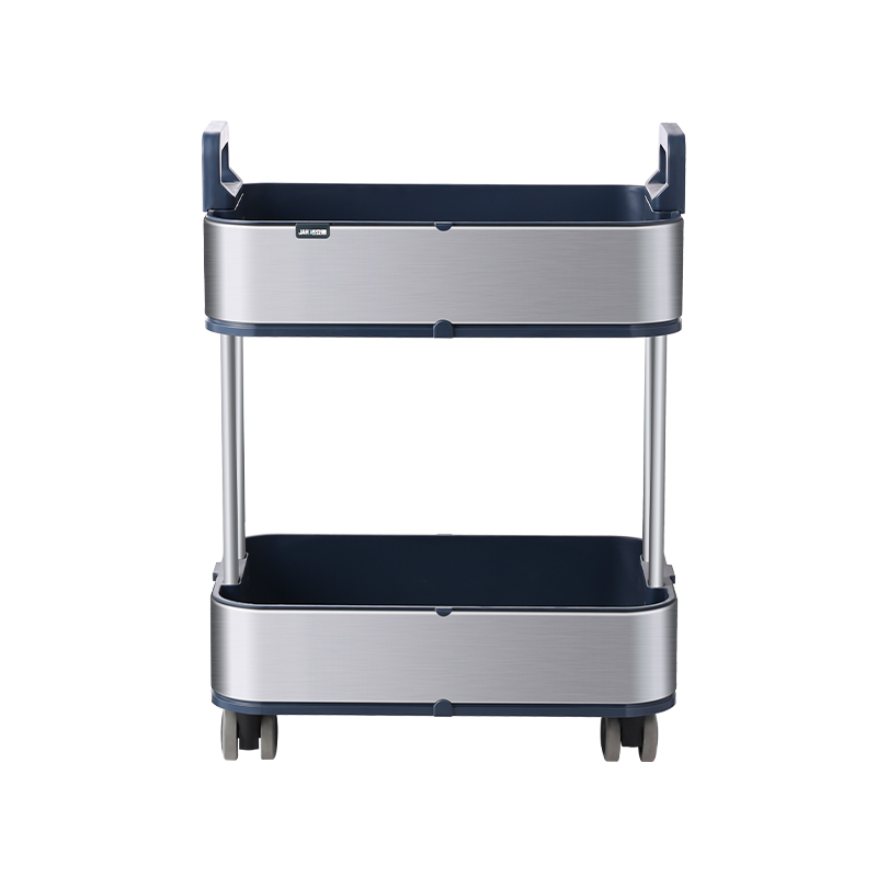 洁安惠 不锈钢置物架 018 双层 银色（单位：台）